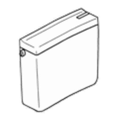 Geberit Duplex jachtbak - met duwknop - 6/9 L - kunststof - zonder bevestigingsgaten - wit