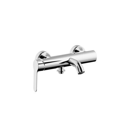 Go By Van Marcke Nero Badkraan - 25.3cm - opbouw - mengkraan - messing chroom