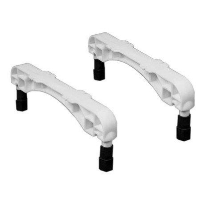 Villeroy & Boch Toebehoren kunststof badpoten set a - 2 stuks - mat wit