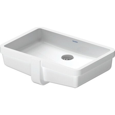 Duravit Vero Inbouwwastafel - 48.5x31.5cm - voor onderbouw - met overloop - zonder kraangat - glans wit