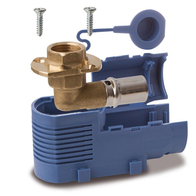 Nemo Skill SYSTEMPEX enkele inbouwdoos - sanitair - met persstuk - D 16mm - 1/2"F - enkel
