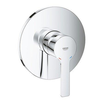 Grohe Lineare New Inbouwthermostaat - 1 knop - zonder omstel - chroom