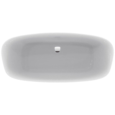 Ideal Standard Dea baignoire autoportante en matière synthétique acrylique ovale 190x90cm avec pieds et trop-plein blanc