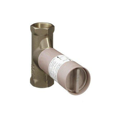 Hansgrohe Universeel Inbouwdeel - 40 l/min - voor stopkraan G1/2 keramisch - messing (goud)