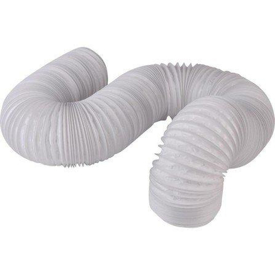 Go by Van Marcke flexible d'évacuation ventilation Ø 100mm x 1.5m PVC blanc