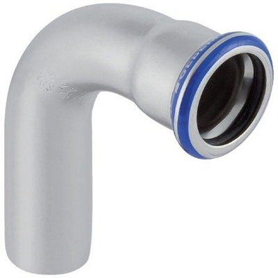 Geberit Mapress persfitting - inox - water - bocht - 90 graden MF - 18