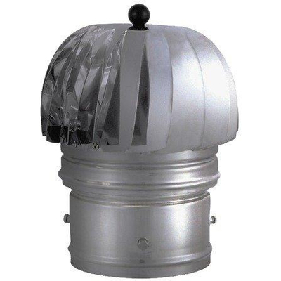Nemo Skill Go turbinox dynamische trekkende kap - voor flexible - met scharnier diameter 80 - 130 inox - Flex - D080-D130