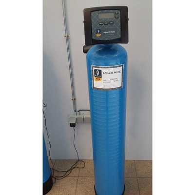 Nemo Skill AquaOMatic Aqua 1000 Simplex 54 waterverzachter harstank met afzonderlijke zoutbak 100 liter hars inclusief waterteller en bypass inbedrijfstelling flexibel voor verwarming 750mm 54 mf