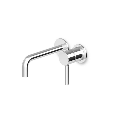 Zucchetti Pan afwerkset voor inbouwwastafelkraan eengreeps lengte bek 175 mm chroom OUTLETSTORE