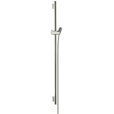 Hansgrohe Unica S Puro barre de douche coulissante 90 cm - avec flexible de douche 160 cm - chrome
