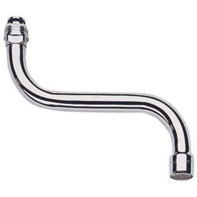 Grohe Costa Onderuitloop - M22 - 15cm - voor wandkraan - chroom