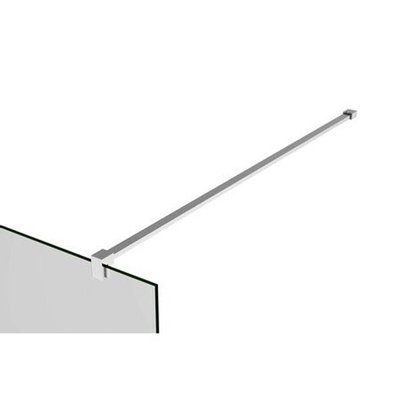 Saniclass Bellini Stabilisatiestang rechthoekig 120cm inkortbaar Mat Wit