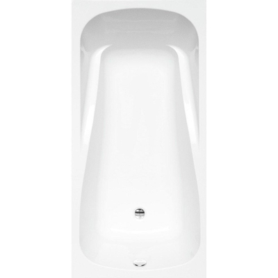 Nemo Spring Sereno baignoire encastrée acrylique 180x85x43cm bonde D52 235L blanc