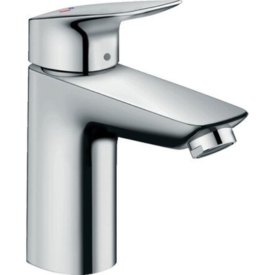 Hansgrohe Logis Eengreeps wastafelmengkraan - 100 - coolstart - zonder afvoer - hoogglans chroom