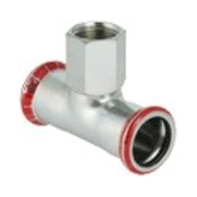 Mapress geberit t pièce zinguee filetage intérieur 22mm 1/2 22mm