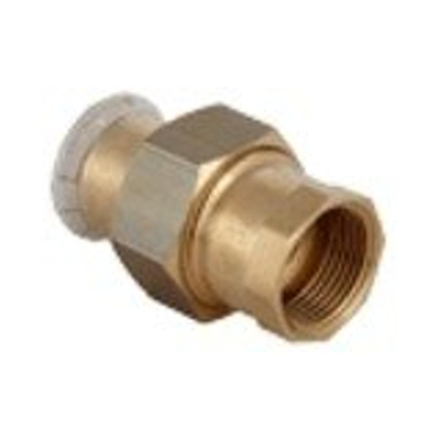 Geberit Mapress persfitting - koper - water - 3-delige overgangskoppeling - met binnendraad - 15-1/2