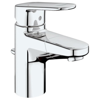 GROHE Europlus wastafelkraan - opbouw - met trekwaste - chroom
