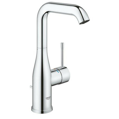 GROHE Essence Robinet de lavabo à poser - saillie 12,7 cm - taille L - bec haut orientable - vidage - chromé
