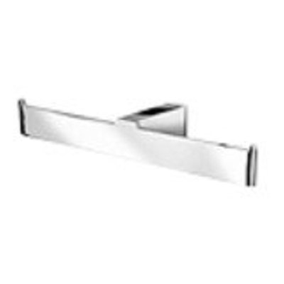 Geesa Modern Art Porte-rouleau de papier toilette double sans couvercle Chrome