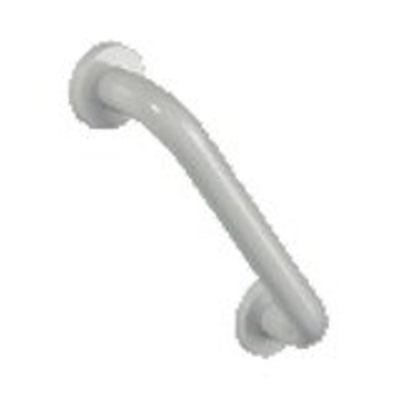 Hewi barre d'appui de baignoire 30cm avec 2 rosaces de fixation blanc