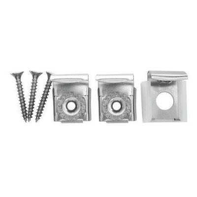 GO by Van Marcke spiegelklemmen – set van 3 – Zilver