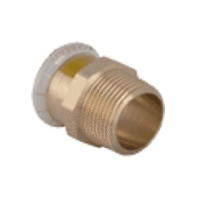 Geberit Mapress koper-gas puntstuk buitendraad 3/4"x22mm - koper
