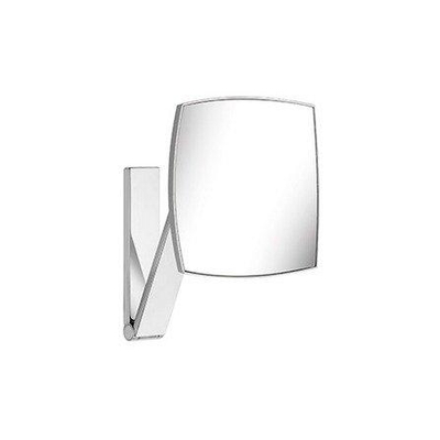 Keuco iLook_move make-upspiegel – vierkant 20x20 cm – zonder verlichting – 5x vergrotend – Chroom