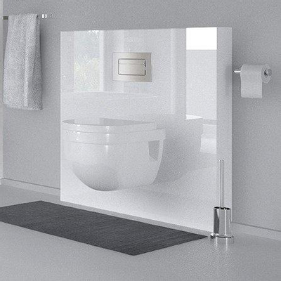 Cosmo toiletset acryl 100 x 120 cm wit HiGloss met montageset