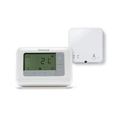 Honeywell t4r thermostat d'ambiance univ.sans fil avec commande openherm en option avec programme hebdomadaire