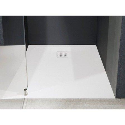 Nemo Spring Arblu Trendy Pietrablu douchebak - 200x90x3cm - wit - antislip - antibacterieel bestand tegen UV-stralen
