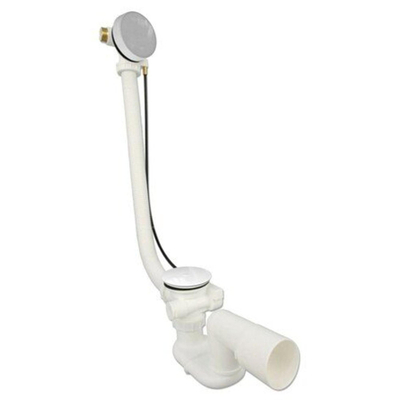 Xenz vidage de baignoire et combinaison de trop-plein chromé