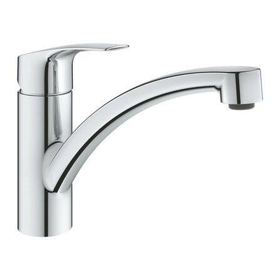 GROHE Eurosmart Keukenkraan - laag - draaibare uitloop - chroom