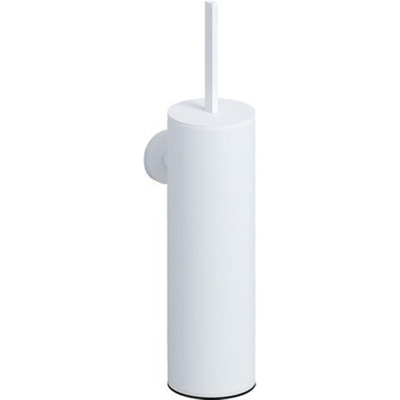 Clou Flat toiletborstelgarnituur wandmodel mat wit SHOWROOMMODEL