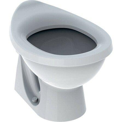 Geberit Bambini vloertoilet voor babys en peuters met flens 375 cm horizontale afvoer wit