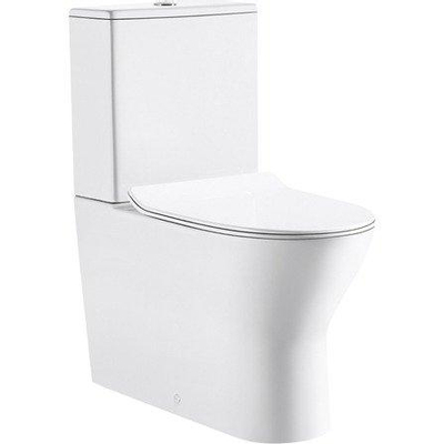 GO by Van Marcke Tina PACK staand toilet zonder spoelrand met reservoir met Geberit spoelmechanisme met dunne softclose en takeoff zitting wit *SHOWMODEL*