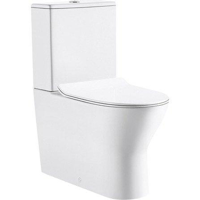 GO by Van Marcke Tina PACK staand toilet zonder spoelrand met reservoir met Geberit spoelmechanisme met dunne softclose en takeoff zitting wit SHOWROOMMODEL