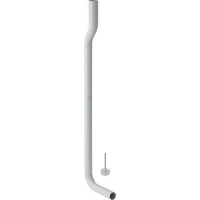 Geberit spoelbocht - voor halfhoge opstelling - L - 103x22cm - D - 50x45mm - wit