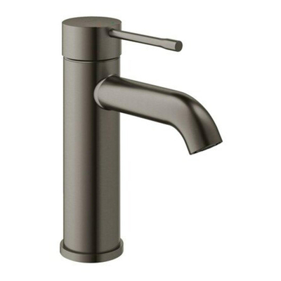 GROHE Essence New Robinet de lavabo sur gorge - bec 11,6 cm - taille S - Hard Graphite brossé