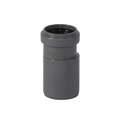 Ostendorf Kunststoffe HTSafe R manchon réducteur excentrique polypropylène D 50-40 mm gris RAL 7043