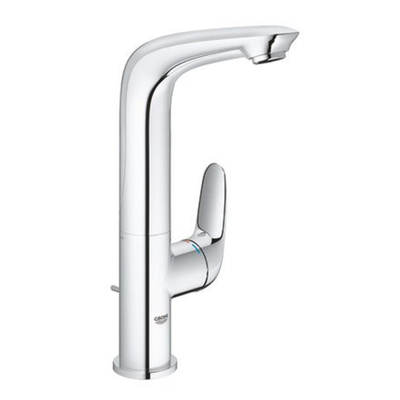 GROHE Wave New wastafelkraan L size met waste chroom