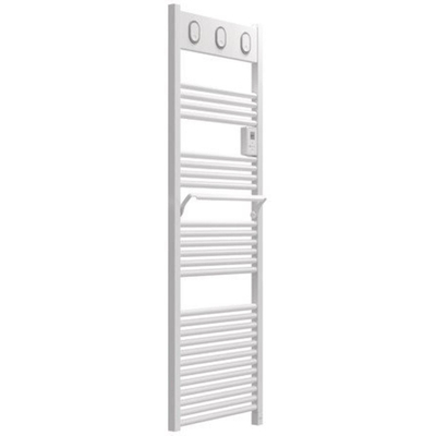 Sauter marapi2 radiateur sèche-serviettes électrique 750w thermostat blanc avec programme hebdomadaire fonction boost