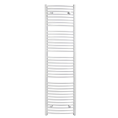 Henrad Aphrodite radiateur sèche-serviettes 176.5x58.5cm 934watt 4 raccordements Acier Blanc Brillant