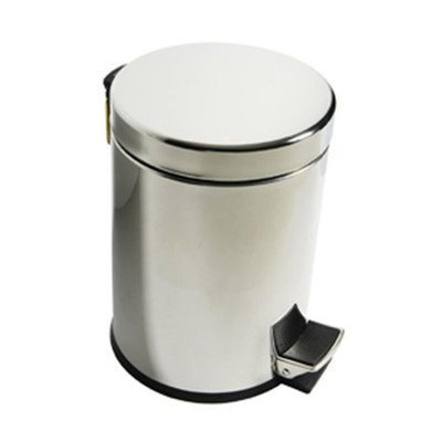 Nemo Spring Sano petite poubelle 3 litres autoportante 250 x 170 x 240 mm acier inoxydable chromé