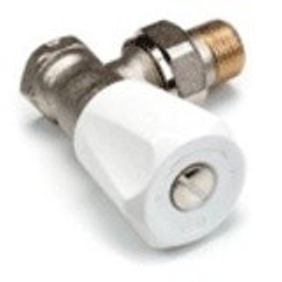 Comap Sar robinet d'arrêt pour radiateur 408U équerre auto-étanche 3/8 Kvs = 1,70 m3/h