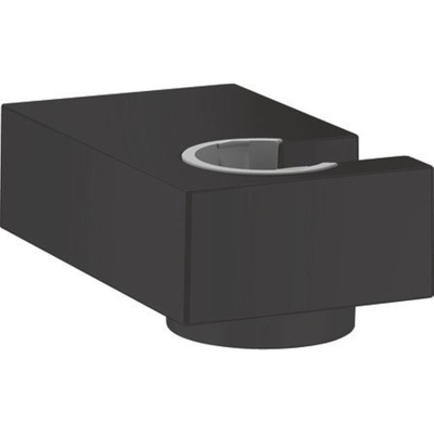 Hansgrohe Porter E support mural métal. avec position de fixation fixe. mat noir