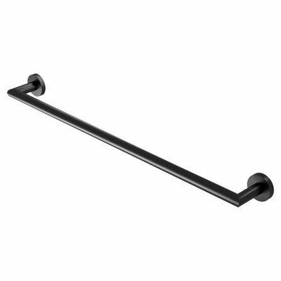 Geesa Nemox Handdoekrek Black Handdoekhouder - 64.9cm - zwart