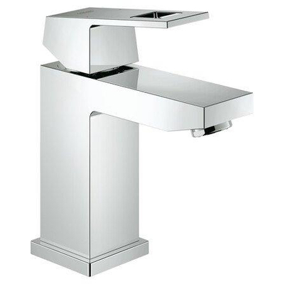 GROHE Eurocube wastafelkraan - s-size - opbouw - voorsprong 9.9cm - chroom