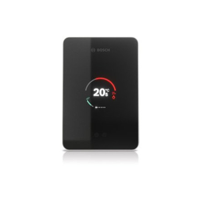 Thermostat d'ambiance intelligent Bosch EasyControl Single avec régulation individuelle des pièces (jusqu'à 20 pièces) noir