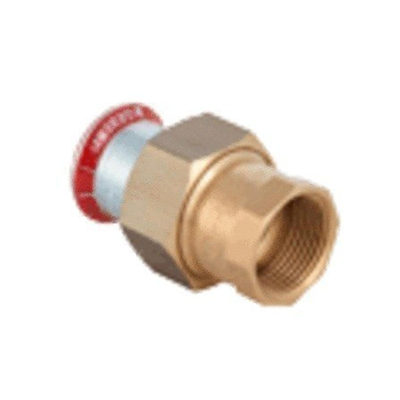 Geberit Mapress C Staal Mapress - persfitting - C-staal verzinkt - 3-delige koppeling - pers - F - 22-3/4F