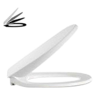 Pressalit Calmo abattant de WC avec softclose et charnière fixe blanc